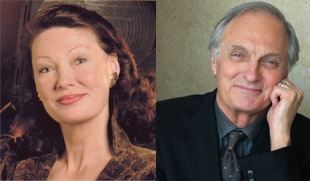 Åse Kleveland og Alan Alda