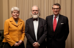 Presidium for 2012: Kirsti Strøm Bull, Nils Chr. Stenseth og Øivind Andersen.