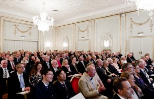 Fullsatt sal på Grand hotell. Foto: Scanpix