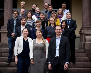 AYF`s medlemmer samlet på Det Norske Videnskaps-Akademi.