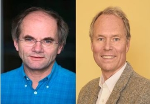 F.v: Olav Gjelsvik og Hans Petter Graver.