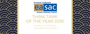 EASAC årets tenketank 2018.