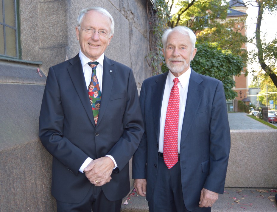 Rikard Lundin og Jan A. Holtet