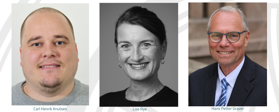 Carl Henrik Knutse, Lise Rye og Hans Petter Graver