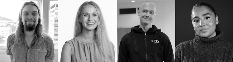 Smilende ungdomspolitikere