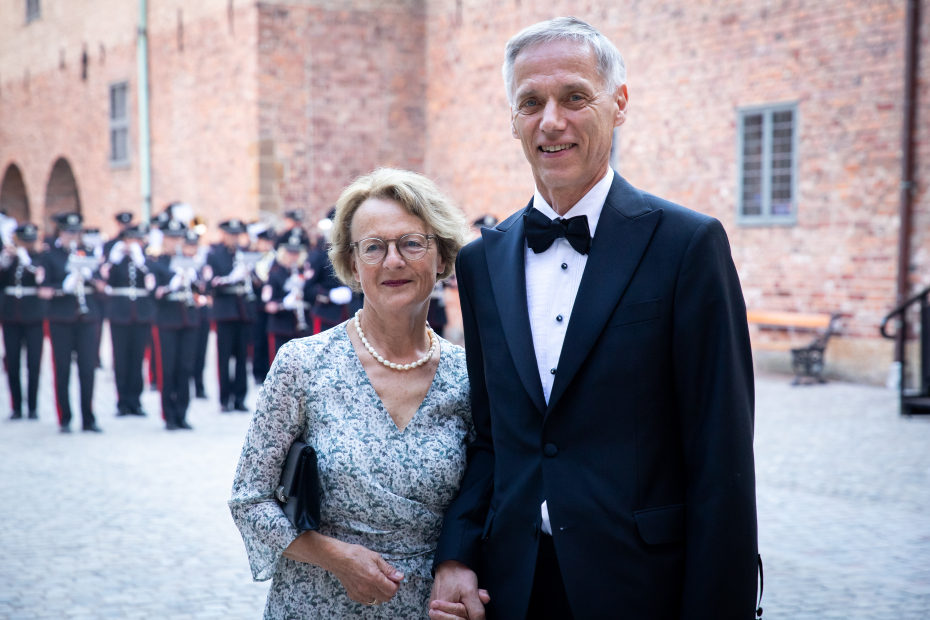 Helge Holden og ektefelle Ellen Grodum